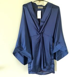 Mahina Silky Twist Kimono Dress